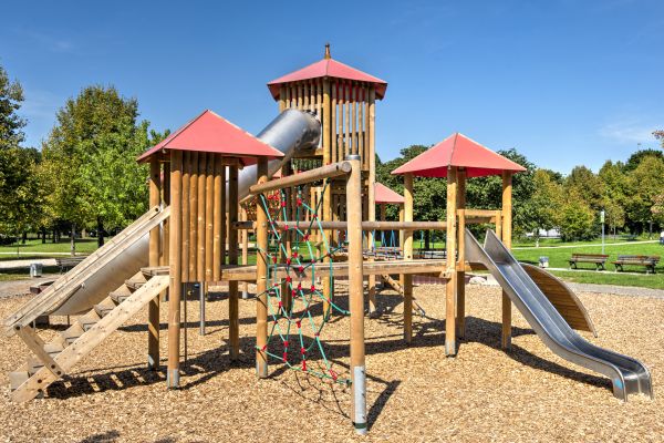 Playground Mulching Service in Turlock