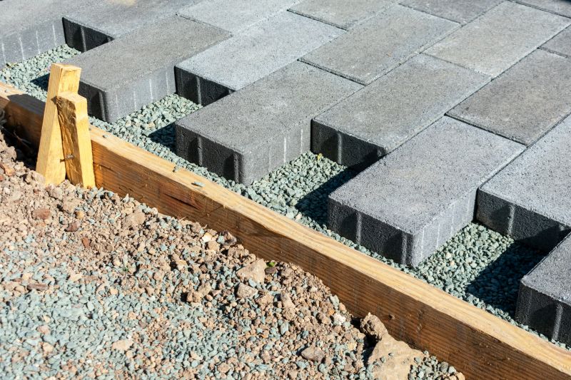 Paver installation process
